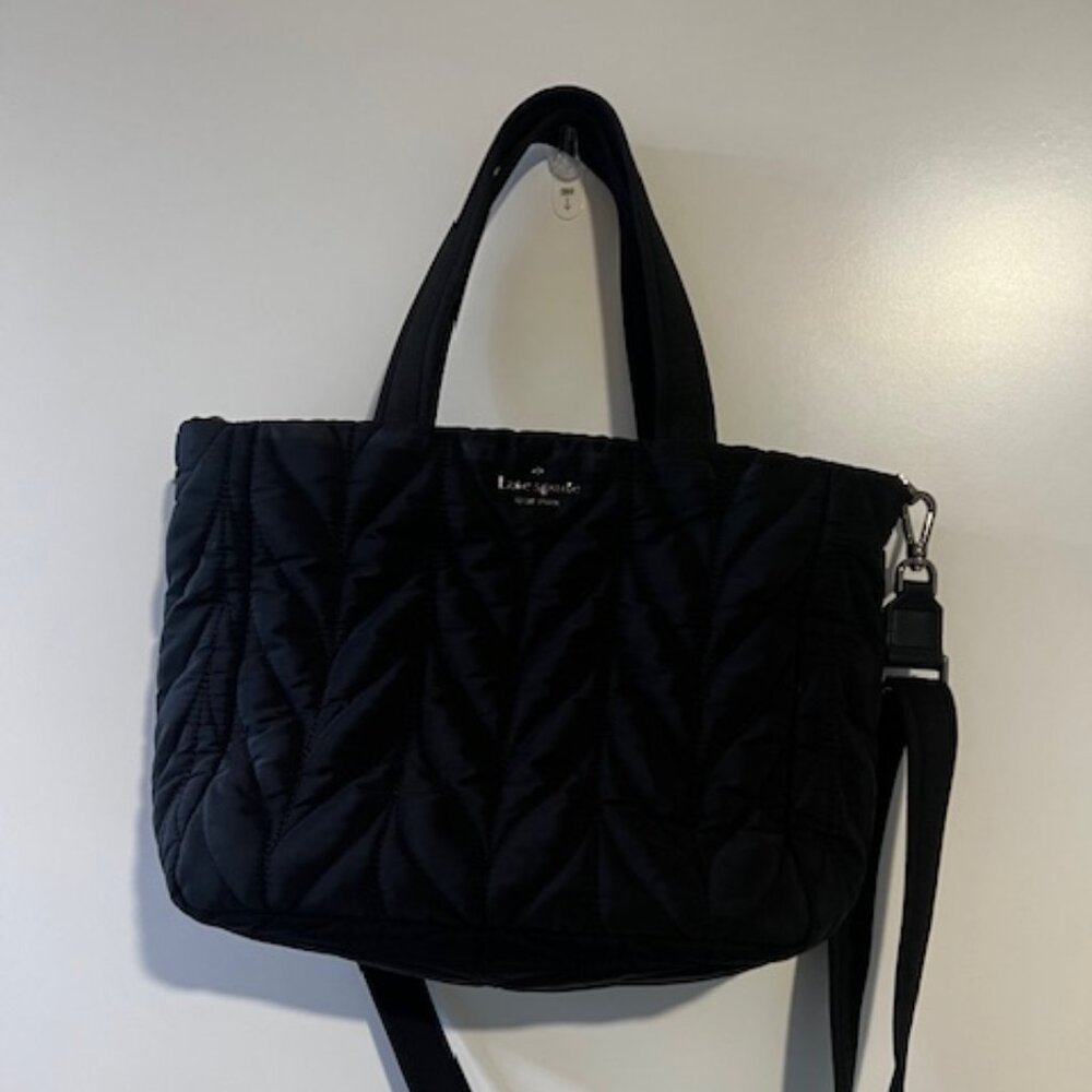 Kate spade New York Ellie small quilted nylon crossbody bag